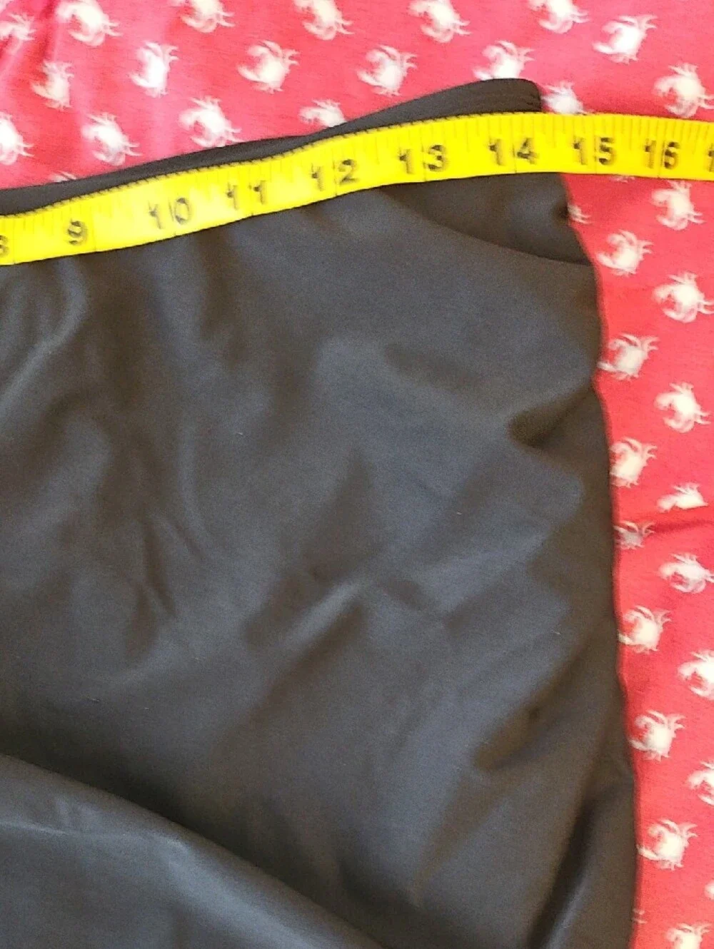 Black Ruched Swim Skirt By FIRPEARL
